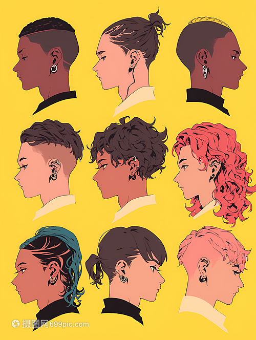 动漫男性角色设计 从概念到创作的全流程